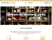 Tablet Screenshot of debij.nl